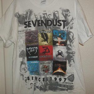 SEVENDUST Career History ALBUM SHIRT